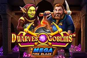 Playtech : Mega Fire Blaze: Dwarves and Goblins™ - IDAGENT138