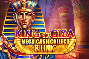 Playtech : King of Giza: Mega Cash Collect & Link - IDAGENT138