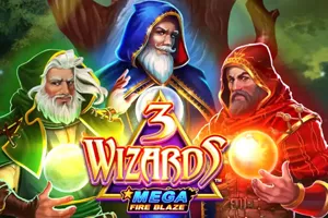 Playtech : Mega Fire Blaze: 3 Wizards - IDAGENT138