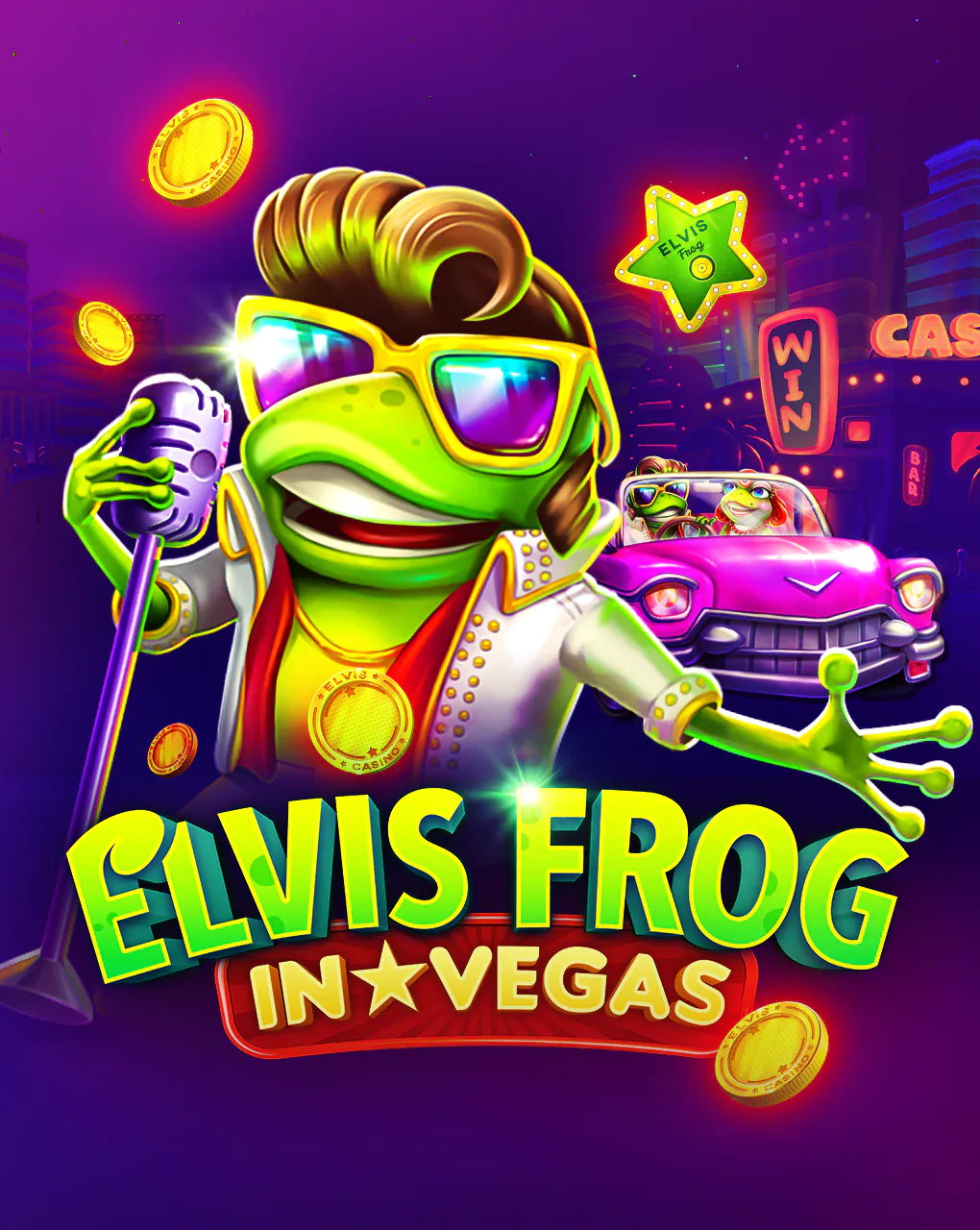 Elvis Frog In Vegas - IDAGENT138