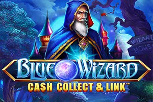 Playtech : Blue Wizard: Cash Collect & Link - IDAGENT138