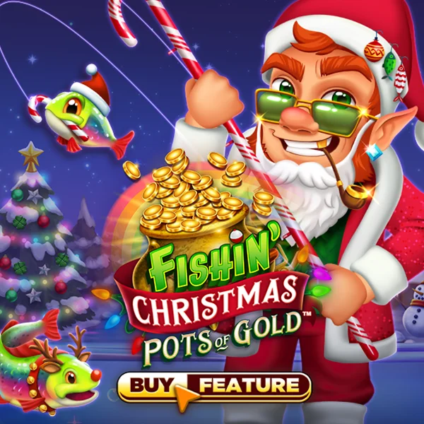Microgaming : Fishin Christmas Pots of Gold - IDAGENT138