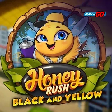 PlaynGo : Honey Rush Black and Yellow - IDAGENT138