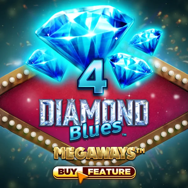 Microgaming : 4 Diamond Blues&trade; - Megaways&trade; - IDAGENT138