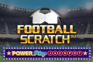 Playtech : Football Scratch PowerPlay Jackpot - IDAGENT138