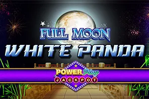 Playtech : Full Moon: White Panda PowerPlay Jackpot - IDAGENT138