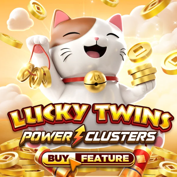 Microgaming : Lucky Twins PowerClusters - IDAGENT138