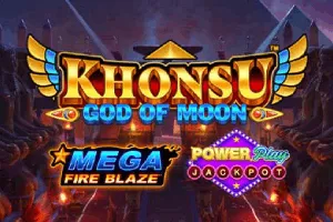 Playtech : Mega Fire Blaze: Khonsu God of Moon PowerPlay Jackpot - IDAGENT138